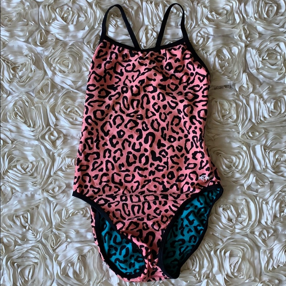 🔥 DOLPHIN Cheetah Reversible One Piece Size S